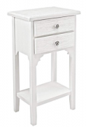 mobiletto blanc 2 cassetti piu ripiano